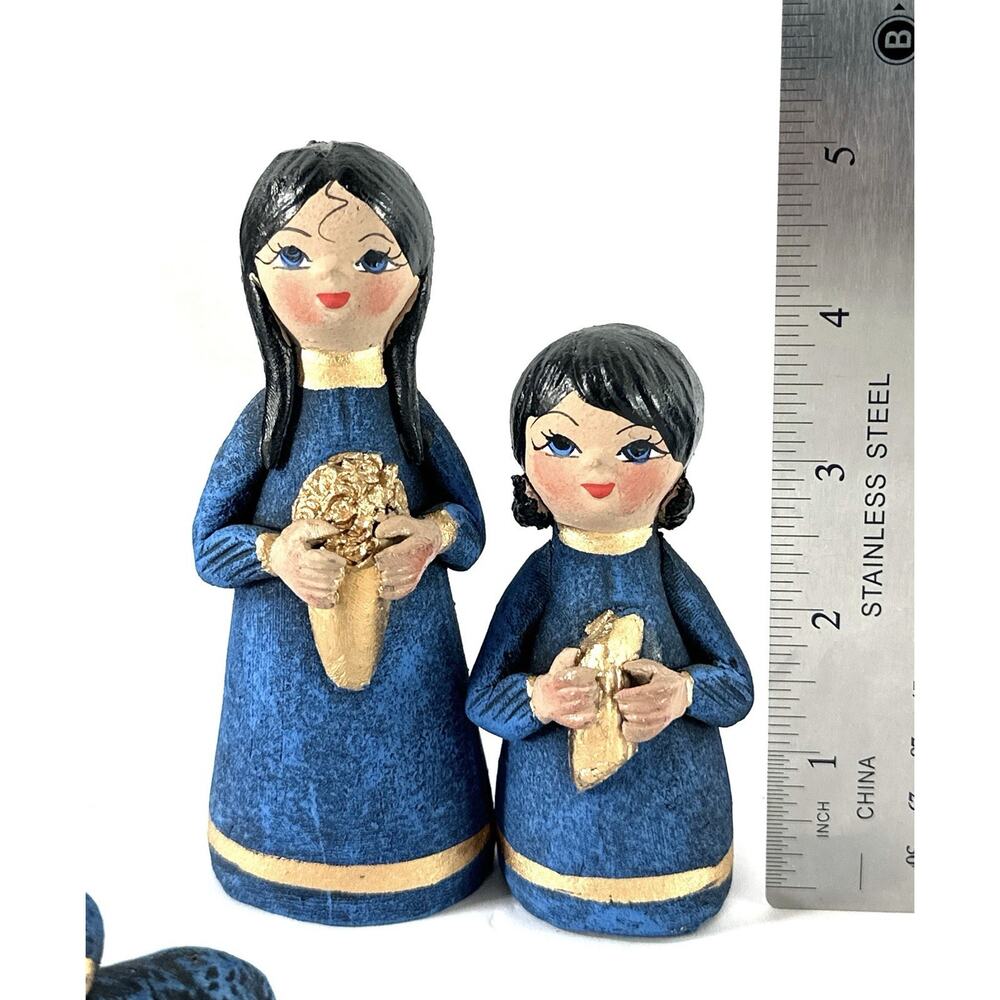 Holy Family Nativity Figurine 6” Mary Joseph Baby Jesus Religious Statue - Picture 6 of 11